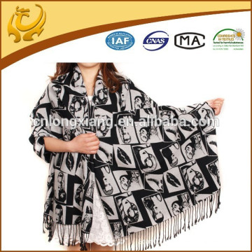 2015 nouveau style foulards châles pashmina et soie